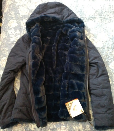 Faux Fur Puffer Coat 