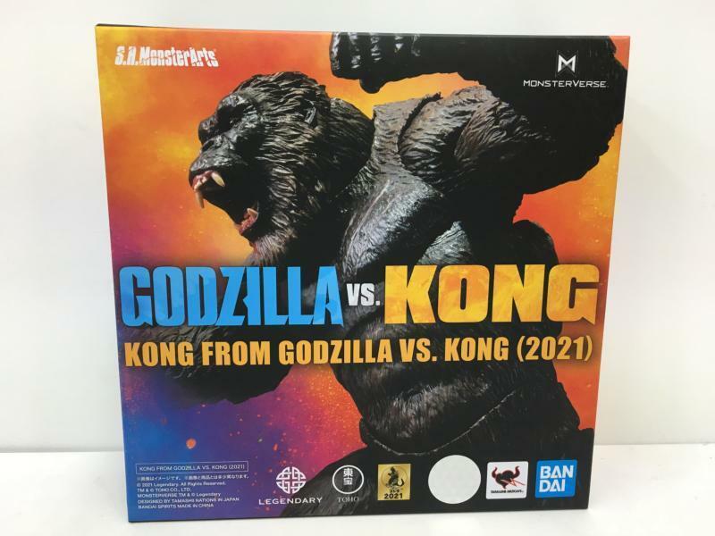NEW Bandai S.H.MonsterArts GODZILLA & KONG SET from GODZILLA