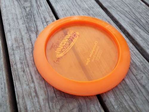Innova Champion Ape 175g Orange Disc Golf Distance Driver Penned - Picture 2 of 2