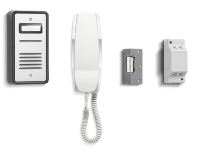 Bell 901-910 Audio Türsprechanlage Gegensprechanlage mit elektrischem Schloss-Set 1-10 Wege / Station