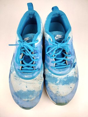 Womens AIR MAX THEA Blue Trainers Sky Blue 599408-401 Size 8