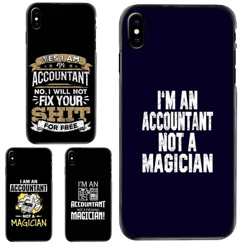 Hard TPU Case accountant not a magician For Samsung A15 A16 S23 S24 S25 Ultra FE - 第 1/25 張圖片