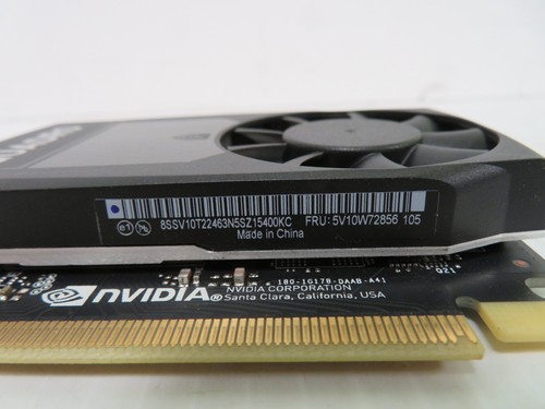 lenovo Nvidia Quadro P400 2GB GDDR5 PCIe Full Profile Graphics Card 5V10W72856 - Afbeelding 4 van 6