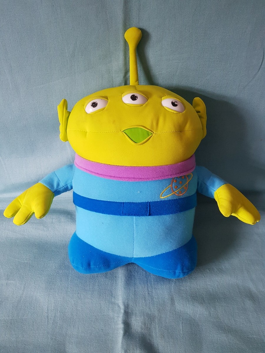 Disney Pixar Toy Story Plush Green Alien With Light-Up Eyes Soft
