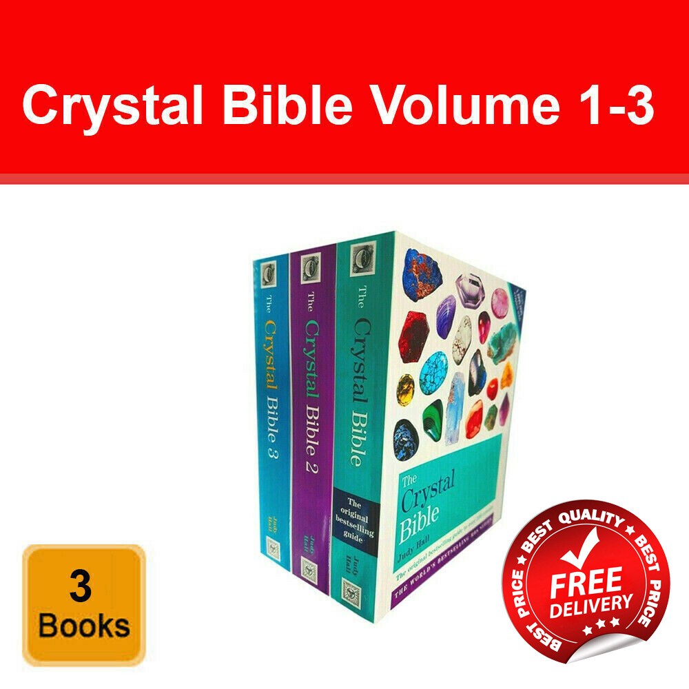 Judy Hall The Crystal Bible Volume 13 Books Set Collection Godsfield