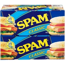 SPAM Classic 12 oz Cans - 8 Pack Bulk - Canned Meat