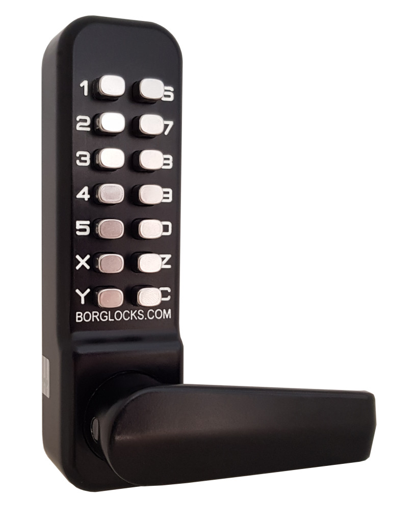 Borg Locks BL4401 Wooden Gate Digital Lock With Optional Holdback