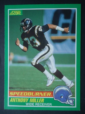 NFL 311 Anthony Miller San Diego Chargers Score 1989