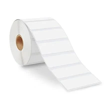 Zebra / Eltron WH 2.5x1  (2-1/2"x1") Direct Thermal Labels 1" Core, (12) ROLLS