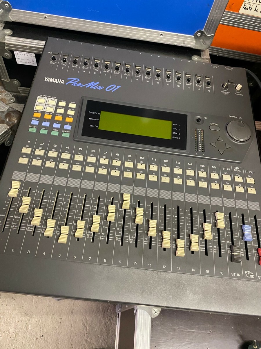 動作品! YAMAHA ヤマハ デジタルミキサー ProMix01 Yahoo!オークション -「yamaha promix 01」の落札相場・落札価格