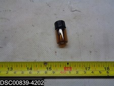 QTY 12: 2ml Mini Amber Glass Bottles