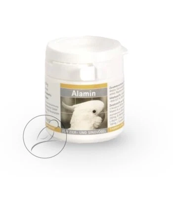 MARKENLOS alfavet Alamin 30 g MHD 06/27 Vögel Ziervögel avi-complete