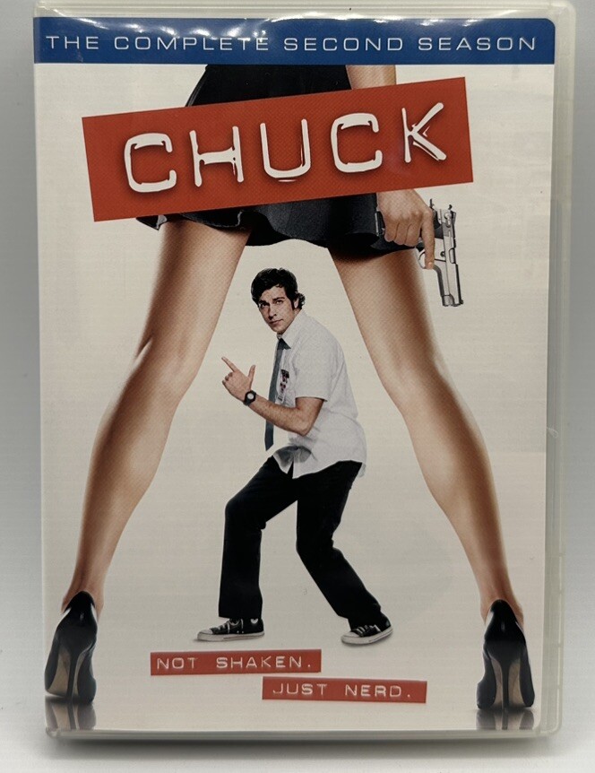 Chuck: The Complete Second Season DVD 6-Disc Set Zachary Levi Julia Ling 2010