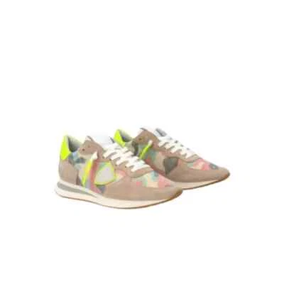 Philippe Model Trpx Femme Camouflage Rose Tzld cn10 - Photo 1/4