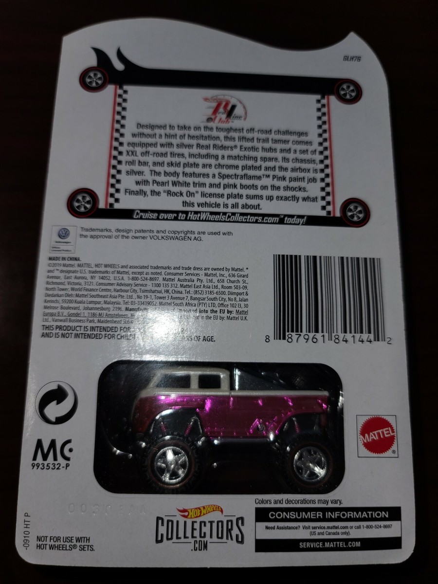 Hot Wheels 2020 RLC Collectors Nationals Convention Volkswagen T1