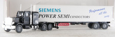 Wiking Werbemodell 1:87 A.S.S LKW Peterbilt Siemens Halbleiter Semiconductor OVP