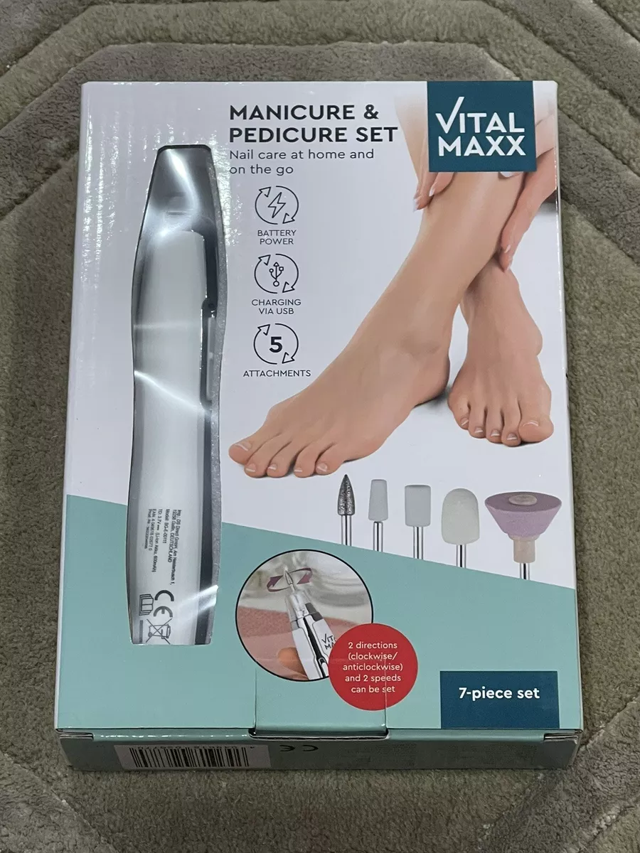 VitalMaxx Manicure & Pedicure *SEALED* Set - | Set eBay Piece 7