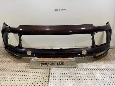 PORSCHE CAYENNE S FRONT BUMPER 2018 2019 2020 2021 9Y0807211 OEM