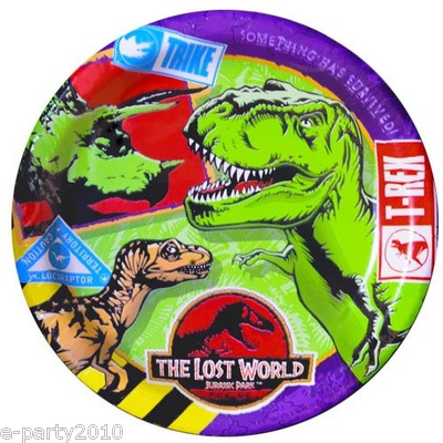 Jurassic Park Lost World Small Plates 8 Birthday Party