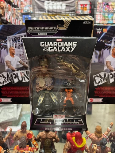 Marvel Legends Guardianes de la Galaxia Rocket Mapache Nuevo Como Nuevo En Mano