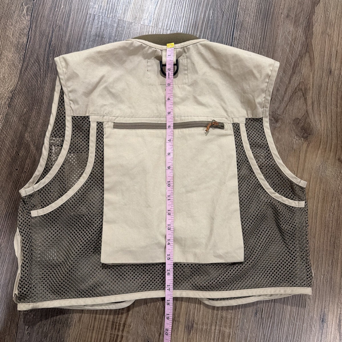 Gilet De Pêche à La Mouche White River Fly Shop, Taille XXL, Kaki - Neuf Sans étiquette