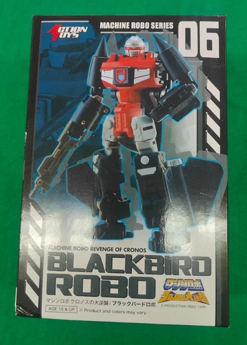 Machine Robo MR-06 Blackbird Robo Figure Gobots Action Toys