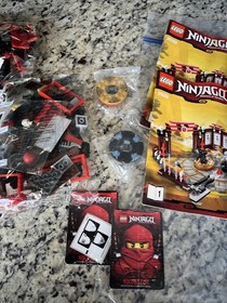 LEGO 2520 Ninjago Battle Arena 463 pieces Open No box New Sealed Bags