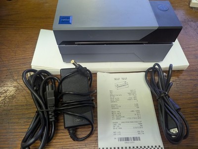 Rollo Printer X1038 Power Cable USB Printer Cable And Stack of Labels Low Usage