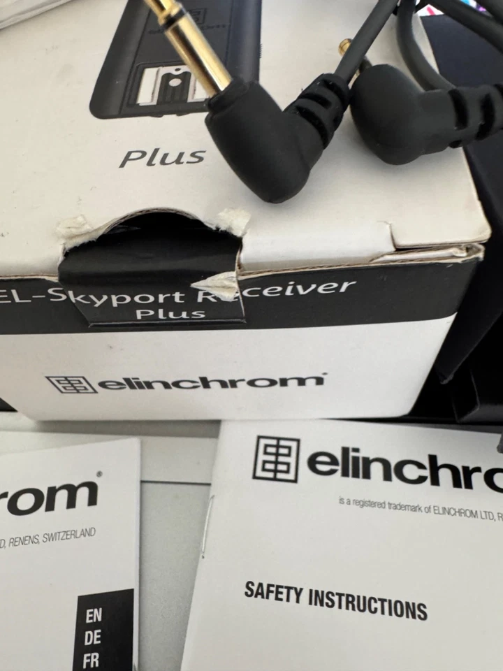 Elinchrom EL-Skyport RECEIVER Plus Radio Flash Boxed w/Instructions - Image 4 of 4