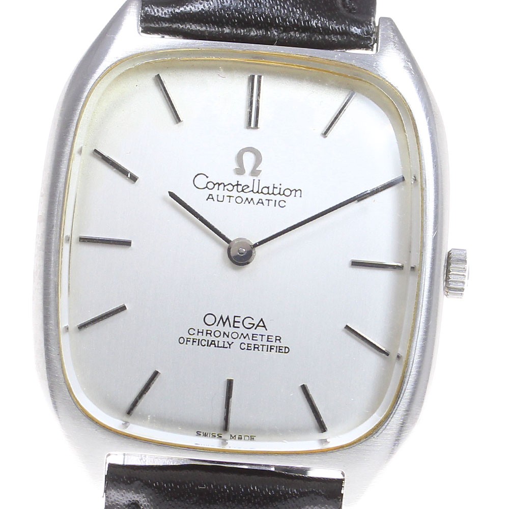 OMEGA Constellation Square Automatic Men's Watch ST153.758 Cal.1011 823728 Pre-Owned
