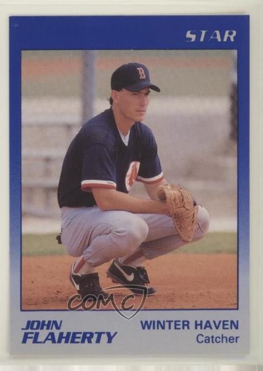 1989 Star Winter Haven Red Sox John Flaherty #7 0b5