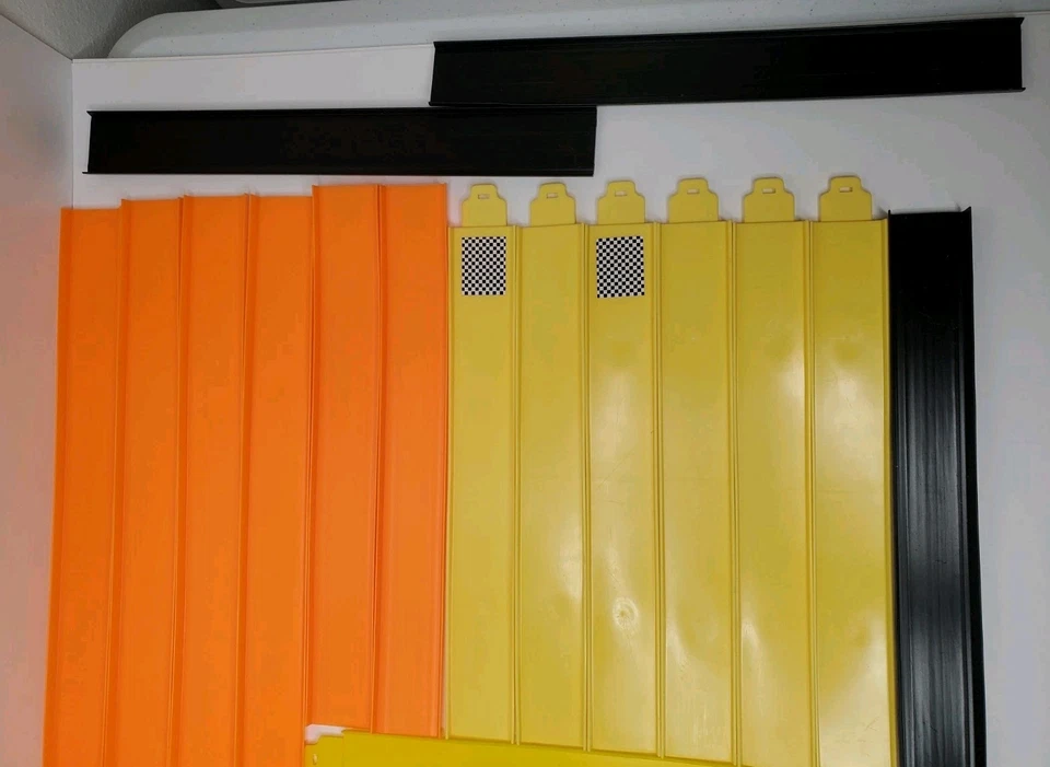 Hot Wheels оранжевый желтый черный трек детали фиолетовый петля соединитель лот - Изображение 3 из 4