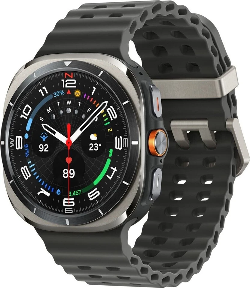 Samsung Galaxy Watch Ultra 47mm LTE Bluetooth 32GB Saphirglas Titanium Silver