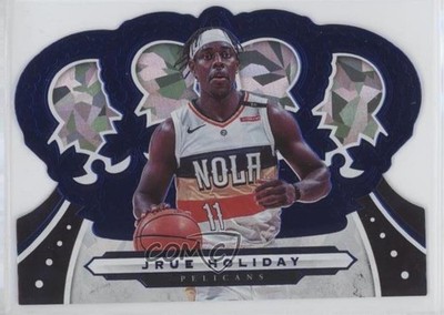 2019-20 Panini Crown Royale Crystal Blue 78/99 Jrue Holiday #96 7i2