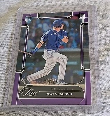 2024 Three and Two Sluggers Owen Caissie parallel 2/32 CUBS 