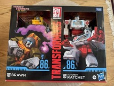 Transformers The Movie Studio '86 Damaged RATCHET & BRAWN NEW SEALED