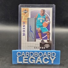 2003-04 Jerome Moiso Auto Upper Deck Standing O Graphs #JM Toronto Raptors