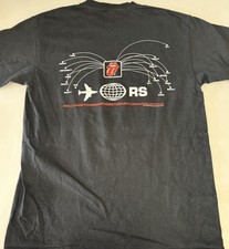 Rolling Stones Bridges to Babylon World Tour Black T-Shirt Size L