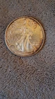 1997 American Silver Eagle 1 oz .999 Fine Silver Natural Tone with case