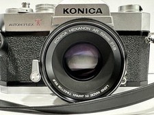 Vintage Konika Autoreflex T 35mm Camera Konika Hexanon 52mm Lense