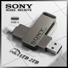 Sony Type C USB Flash Drive 2TB 1TB 512GB 256GB High Speed Metal Pendrive