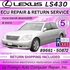 89661-50872 LS430 Lexus ECU Repair - Cure shifting issues - 5 Year Warranty