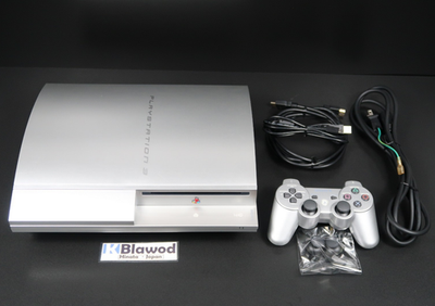 SONY PLAYSTATION 3 PS3 Satin silver Console CECHH00 SS 40GB Japan