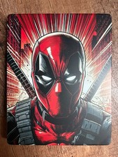 CUSTOM Deadpool  Wolverine Matte Collectible Steelbook G2  NEW 