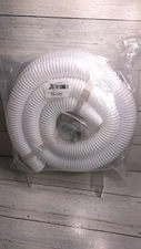 Pool Hose for Intex, Swimming Pool Pump Replacement Hoses, White Plastic 2 Pack