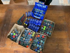 116 x Revell® Hobby Model Paints 14ml Plus Plastic Glues Thinner Bottles Brushes