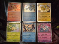 Prismatic Evolutions Complete 6 Card Eevee-lutions Cosmos Promos SVP 167-172 NM