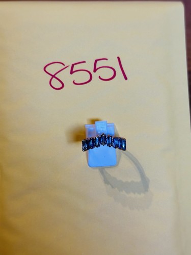 Ring Bomb Party Sz9 Revealed Jewelry RBP Brilliant Blue Clusters Rose Gold P