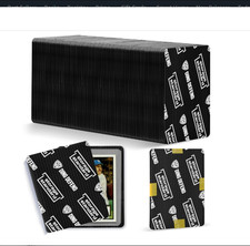 3.5 X 4.5 Inch Black Ding Defend 110-Pack Trading Card Protector Shipping...