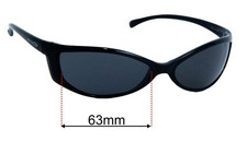 SFx Replacement Sunglass Lenses fits Arnette Swinger AN250 - 63mm Wide